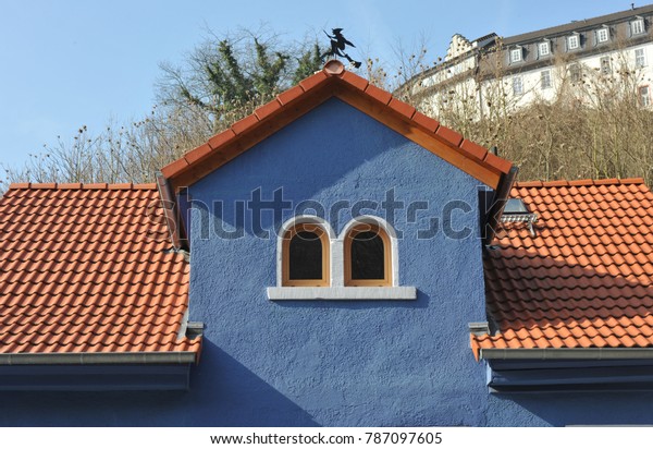 Roof Dormer Windows On Residential Building Stock Photo Edit Now