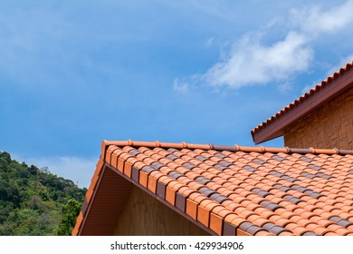 Roof Of House Against Blue Sky