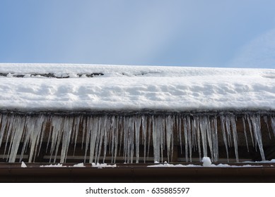 Roof With Ice Dams