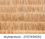 Roof made from straw background and wallpaper, tropical house design