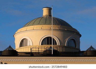 Roof of the National Library of Finland in Helsinki