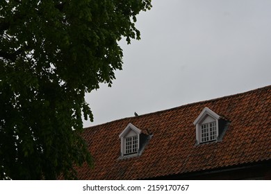 Roof Of Old Inn At Castle Acre, Norfolk, England