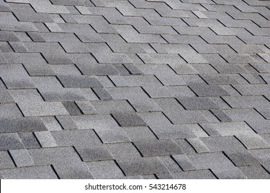 The Roof Shingles As A Background Or Texture.