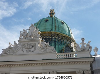 Roof Of Spanish Riding School In Vienna