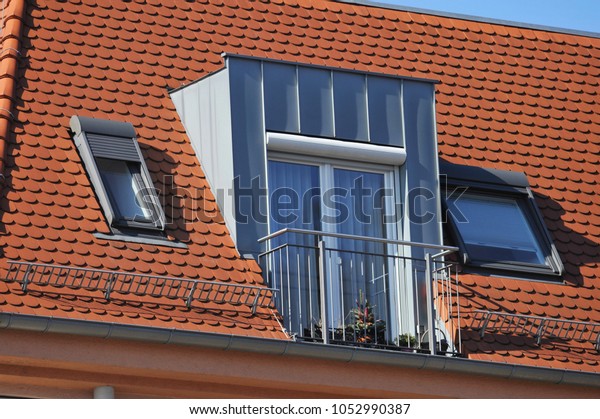Roof Standing Seam Metal Plated Dormer Stock Photo Edit Now