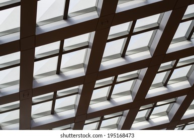 roof top of morden office building - Shutterstock ID 195168473