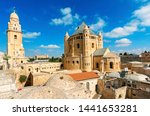 The roof top of the Upper room also called the Cenacle - this is where the room of the last supper is located in the building of the Tomb of David, Jerusalem Israel