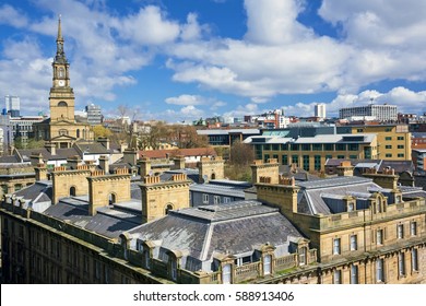 Roof Top Views Of Newcastle City Skyline