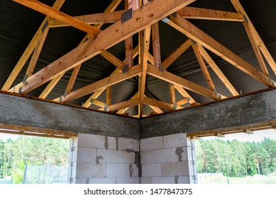 Roof Rafters Images Stock Photos Vectors Shutterstock