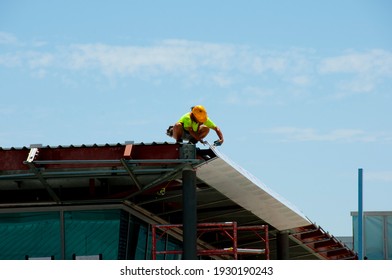 Roof Work Renovation In The City