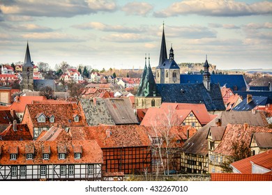 Roofs At Quedlinburg