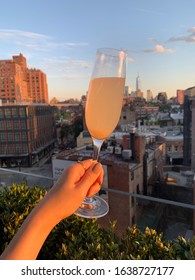 Rooftop Bar In The City, Manhattan