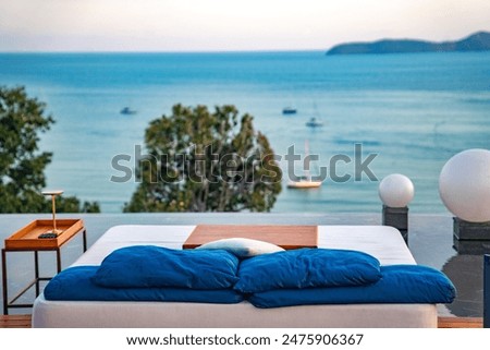 Rooftop bar view in Ao Yon Yai beach in Phuket, Thailand