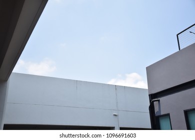 Rooftop of building