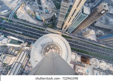 Rooftop Of Millennium Plaza Hotel Dubai On Sheikh Zaid Highway, Tower, Al Yaqoub Tower, Capricorn Tower, Maze Tower, Dubai, UAE