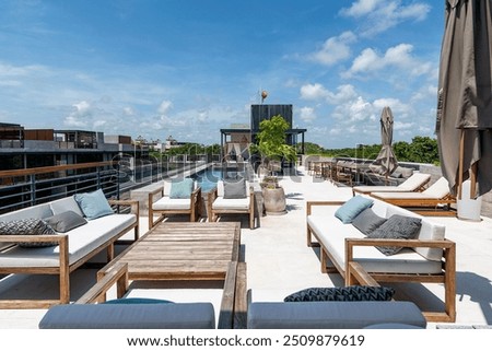Rooftop Pool and Lounge with Panoramic Views