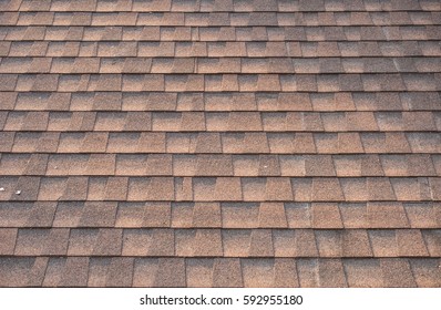 Roof Shingle Background Stock Photo (edit Now) 596165225