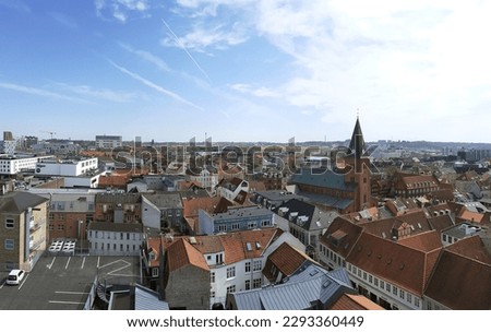 Rooftops of Aalborg, Northen Denmark