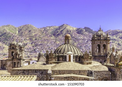 Rooftops In Cusco, Peru