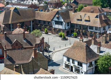 Rooftops View Of Sandwich In Kent