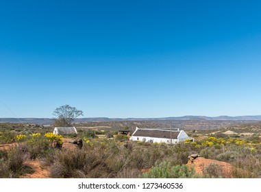 ROOIBOS HERITAGE ROUTE, SOUTH AFRICA, AUGUST 28, 2018: Farm Buildings On The Rooibos Heritage Route In The Western Cape Province Of South Africa