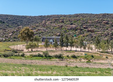 ROOIBOS HERITAGE ROUTE, SOUTH AFRICA, AUGUST 28, 2018: A Farm House On The Rooibos Heritage Route In The Western Cape Province Of South Africa