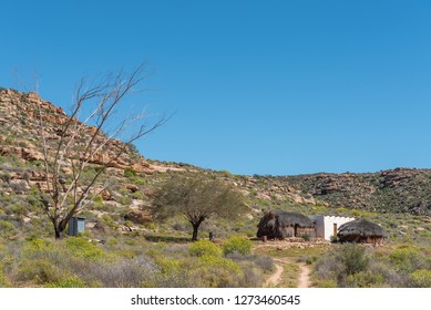 ROOIBOS HERITAGE ROUTE, SOUTH AFRICA, AUGUST 28, 2018: Farm Worker Houses On The Rooibos Heritage Route In The Western Cape Province Of South Africa