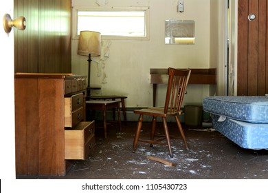 Room In An Abandoned Roadside Motel