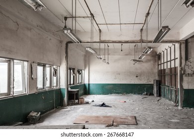 Room Of Factory Is To Be Demolished