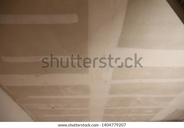 Room Finishing Ceiling Doors Needed Painting Stock Photo Edit Now