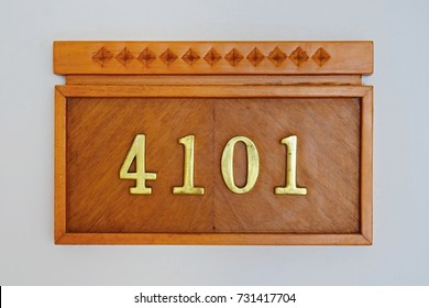 Gold Door Numbers Images Stock Photos Vectors Shutterstock