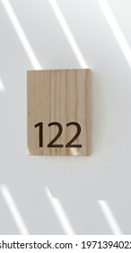 Room Number Sign In Mykonos Resort 