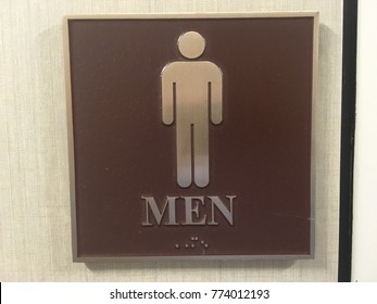 Men’s Room Sign - Men’s Bathroom Sign