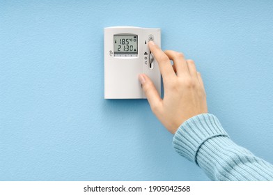 Room Temperature Regulation By Thermostat 