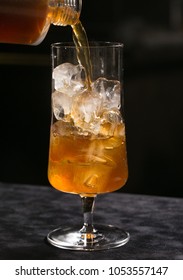 Root beer float cocktail  - Shutterstock ID 1053557147