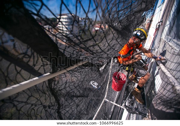 abseiling rope