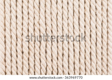Rope as background texture 
