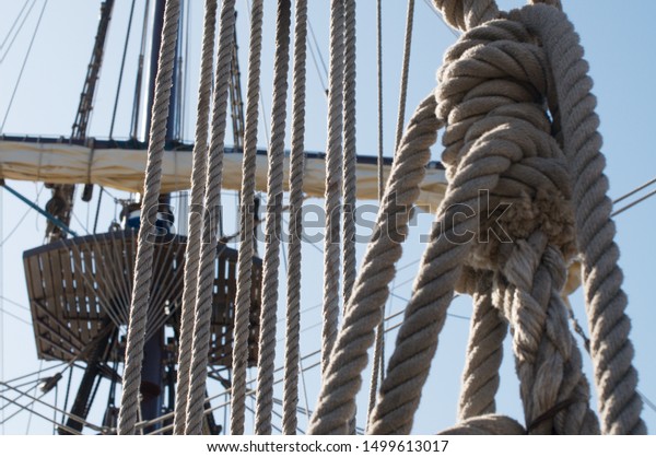 Rope boat ship navigation
sailing