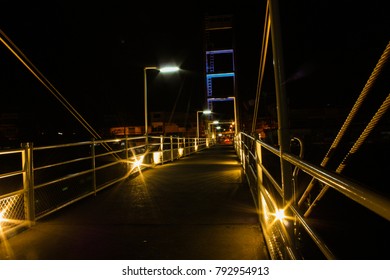The rope bridge
