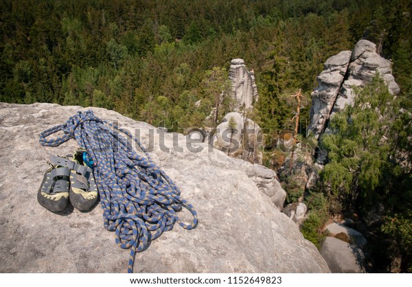 rope climbing shoes