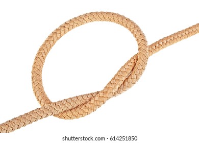 Rope Form Loop On White Background Stock Photo 614251850 | Shutterstock