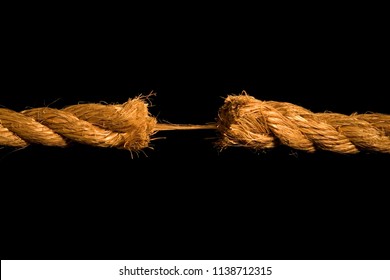 A Rope Frayed To The Breaking Point