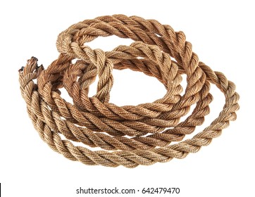 Rope Isolated On White Background Stock Photo 642479470 | Shutterstock