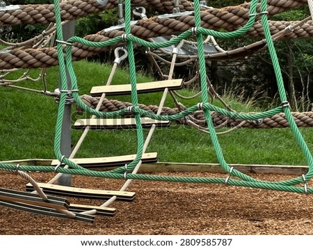 Rope Ladder Park Is Empty