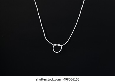Rope Loop Black Background Stock Photo 499036153 | Shutterstock