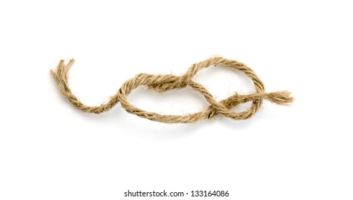 Rope Loop Isolated On White Background Stock Photo 133164086 | Shutterstock