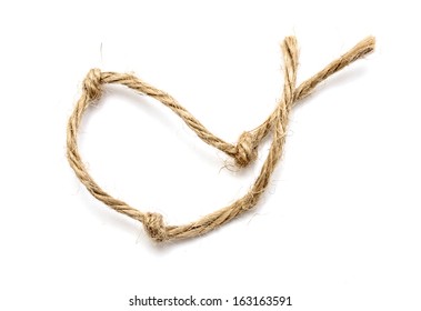 Rope Loop Isolated On White Background Stock Photo 163163591 | Shutterstock