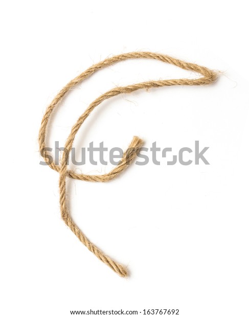 Rope Loop Isolated On White Background Stock Photo 163767692 | Shutterstock