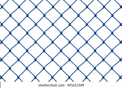 Rope Net Isolated On White