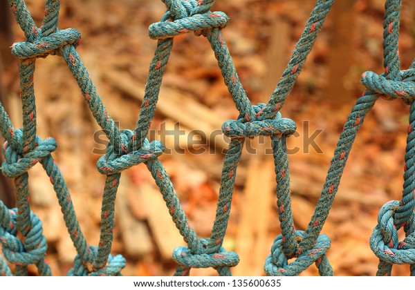 Rope Network Nodes Stock Photo 135600635 | Shutterstock